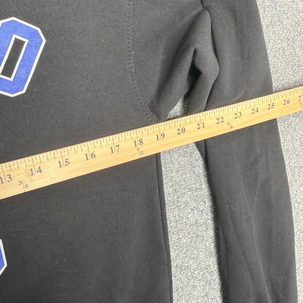 NFL Team Apparel Buffalo Bills Hoodie Men Small S Black Arch Pullover Sweatshirt - Picture 4 of 7